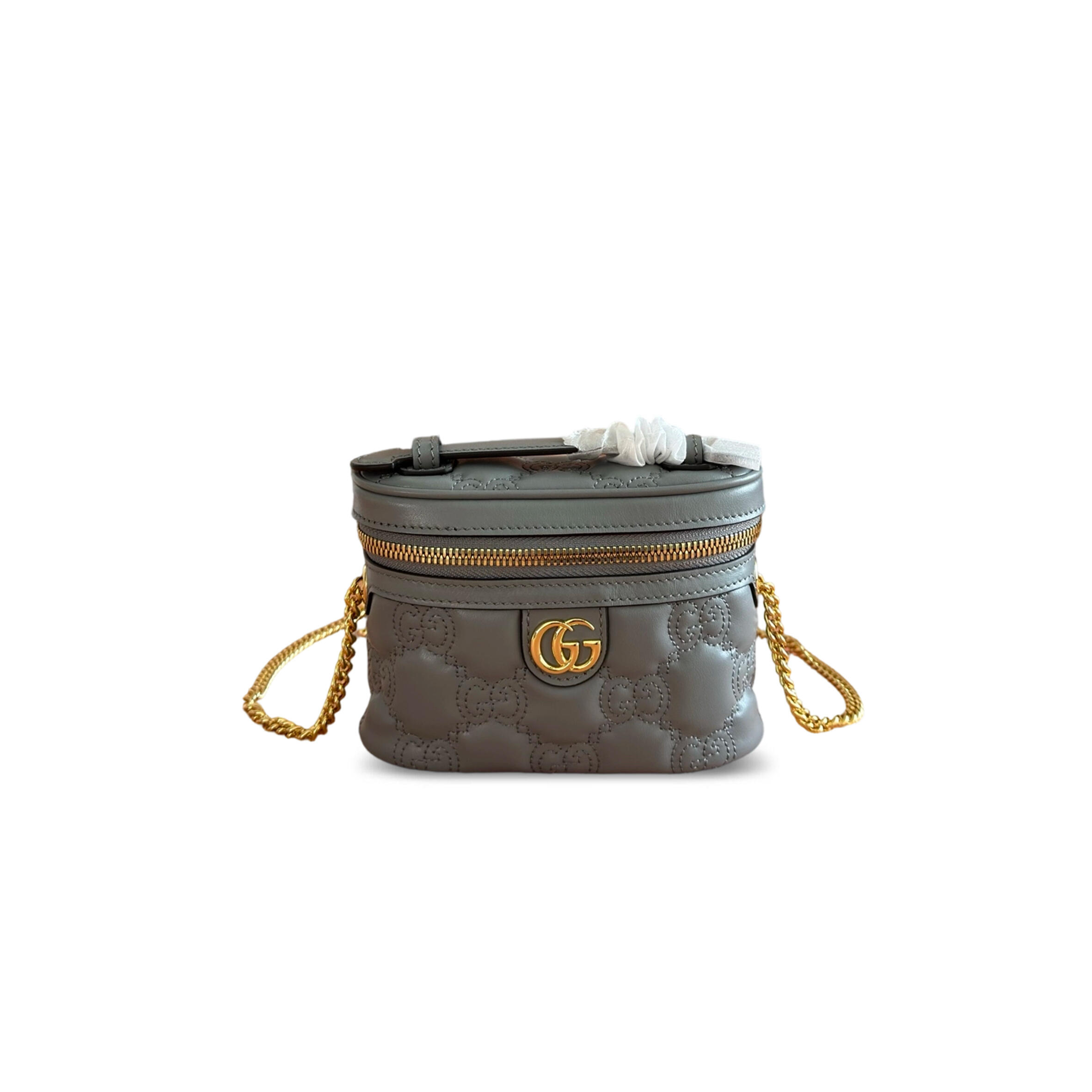 GUCCI GG MATELASSÉ TOP HANDLE MINI BAG 723770 (16*10.5*5cm)